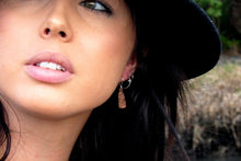 Load image into Gallery viewer, Brass Tiki Earrings