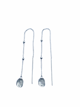 Load image into Gallery viewer, Wahine in Water threader earrings
