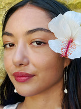 Load image into Gallery viewer, Wahine in Water threader earrings