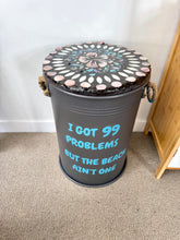 Load image into Gallery viewer, 99 Problems Drum Side Table
