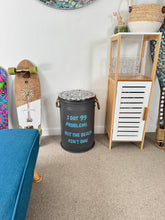 Load image into Gallery viewer, 99 Problems Drum Side Table
